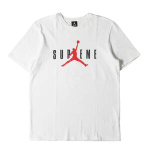 Supreme シュプリーム Tシャツ サイズ:L 15AW NIKE JORDAN ジャンプマン Tシャツ Jordan Tee ホワイト ナイキ ジョーダン コラボ