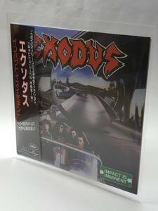 EXODUS/IMPACT IS IMMINENT/エクソダス/インパクト・イズ・イミネント/国内盤SHM-CD/帯付/紙ジャケット仕様/1990年/4thアルバム/入手困難盤