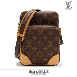 未使用品 LOUIS VUITTON ルイ ヴィトン アマゾン ショルダーバッグ M45236 モノグラム ブラウン ゴールド金具 肩掛け 斜め掛け