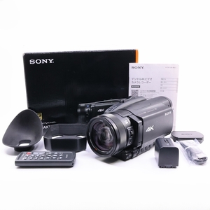 ＜良品＞ソニー SONY FDR-AX700 4K Handycam 通電時間7×10h