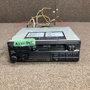 AV1-345 激安 カーステレオ SANYO FT-7831 0710239279 カセット テープデッキ 通電未確認 ジャンク