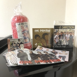 ワンダイレクション 1D ONE DIRECTION 推し活 オフィシャルグッズ セット 寝袋 ビーチサンダル 写真集 ＣＤ ファイル レア