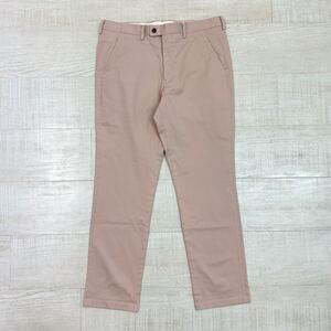 Paul Smith ポールスミス スラックス パンツ トラウザーズ MADE IN JAPAN 日本製 くすんだピンク 系 サイズ L 701