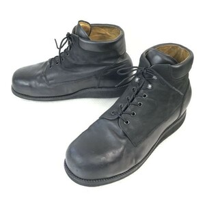 Vibram Gumlite/ビブラム ガムライトソール★オールレザー/本革/スチールトゥ/ワークブーツ【28.0-29.0/黒/BLACK】安全靴/Shoes◆pWB96-21