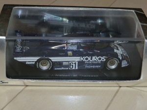 1/43 ザウバーメルセデス　Sauber Mercedes #16 LM 1986 Thackwell/Nielsen