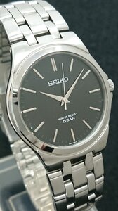 稼動品!!シンプルが一番!!ガラスにキズあり!!SEIKO/セイコー スピリット クォーツ メンズ ウォッチ 腕時計 7N01-0DM0 USED品＊