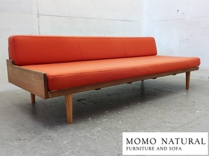 ■P267■展示品■モモナチュラル/momonatural■DAY SOFA 3P■デイベッド■オーク材/オイル塗装■3人掛けソファ■14.8万円■北欧モダン