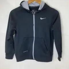 P2431●ナイキ●NIKE●長袖スウェットパーカー●ブラック●サイズM●