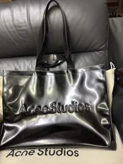 Acne Studios トートバッグ ショッパーバック　黒