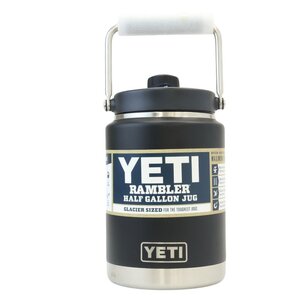 102902k4 提示未使用品 YETI イエティ RAMBLER ハーフガロン ジャグ 1.89 L ブラック