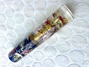 特注水中花 シフトノブ 商売繁盛 鯉 金魚 鶴 風神 雷神 和柄 215mm/直径41mm ワンオフ デコトラ トラック野郎 カスタム 旧車 