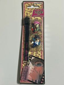 【貴重品　当時物】 hide ヒデ　フィギュアストラップ　未開封品