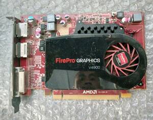 【中古パーツ】AMD V4900 1G グラフィックボード/ビデオカード PCI-E DP/DVI■BK211-1