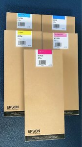 純正未使用★EPSON インクカートリッジICLC26 ICC26 ICY26 ICLM26 ICM26 5点 適応機種PX-10000★T3013