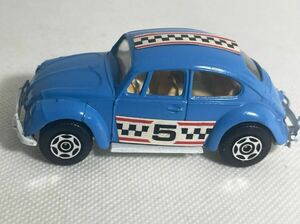 CORGI-TOYS フォルクスワーゲン ビートル 1200 サルーン 青 ブルー ウィズホイール コーギー VW BEETLE