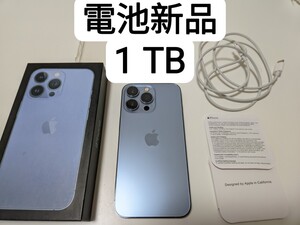 iPhone 13 Pro 、1TB拡張 、電池100%、SIMフリー 、US版 eSIM対応、無音カメラ訳あり、液晶非純正 色ムラあり