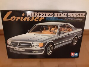 タミヤ 1/24スケール プラモデル スポーツカーシリーズNO.37 メルセデスベンツ500SEC ロリンザー W126 TAMIYA