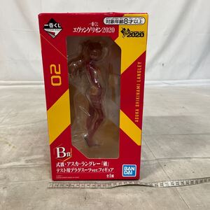 【ジャンク品】 エヴァンゲリオン2020、 フィギュア。 一番くじB賞。式波・アスカ・ ラングレー『破』。バンダイ。箱サイズ約66センチ