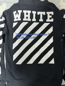 オフホワイト　Off-White パーカー　Lサイズ