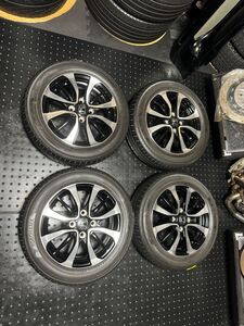 ホンダ N-BOX N-WGN カスタム 純正 14インチ 4.5J＋40 PCD100 4穴 YOKOHAMA BluEarth 155/65R14 2020年製 流用等