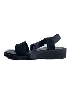 FOOTWORKS/LEATHER SANDAL/SMOOTH LEATHER/27cm/BLK