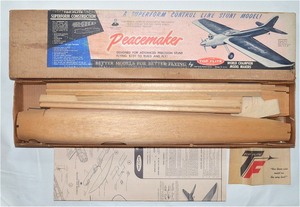 ☆★　こんな !!!!! 希少 TF Uコン・スタント機 キット, Peacemaker CL 未組み立て ピースメーカー 　Uコン　★☆om