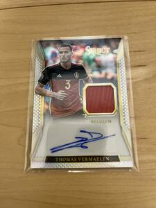 フェルマーレン　2016−17 PANINI SELECT ベルギー　直筆サイン　ジャージ