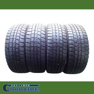 2020年製 冬用4本 185/60R15 8分山 ダンロップ WINTER MAXX WM02 中古タイヤ タイヤ アクア フィット シエンタ（5840）