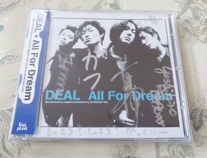 CD「DEAL / All For Dream」鈴木慎一郎 サイン付