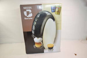 ★未使用品★NESCAFE ネスカフェ ゴールドブレンド バリスタ Barista PM9630 ミルク計量カップ付き ホワイト★