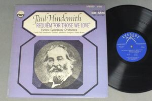 ●米LP HINDEMITH/PAUL HINDEMITH REQUITEM `FOR THOSE WE LOVE `●