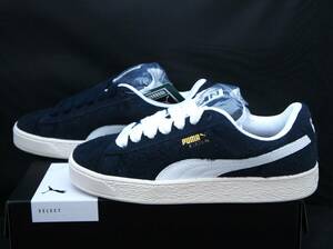 SALE！【新品】US8.5 26.5cm PUMA プーマ SUEDE XL HAIRY スエード XL ヘアリー NAVY/IVORY 国内正規品