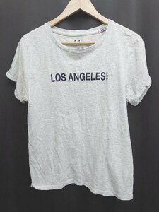 ◇ ⊂ A.P.C. アー ペー セー U.S 半袖 Tシャツ カットソー サイズM グレー系 レディース P