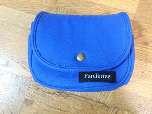 ★ParcFerme パルクフェルメ 〓カメラ小物バッグ〓青 未使用