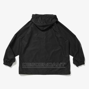 希少★新品本物【黒★3】★LEAN PES HOODED JACKET リーン ぺス フード ジャケット 正規店購入 ディセンダント 入手困難 DESCENDANT 22S/S