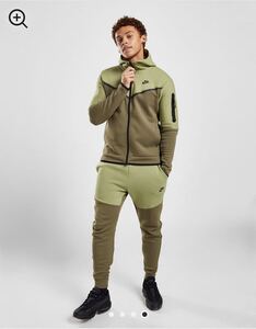 新品 日本未発売 海外正規品 NIKE TECH FLEECE セットアップ Sサイズ ALIGATOR OLIVE ナイキ テックフリース オリーブ 限定 レア