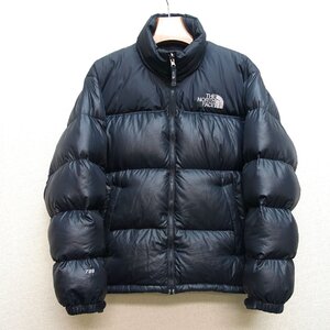 THE NORTH FACE ノースフェイス ヌプシ ダウンジャケット 700FP メンズ Mサイズ 正規品 ブラック D8374