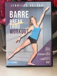 Barre Break Thru Workout With Jennifer Galardi -Barreエクササイズ/ワークアウト ジェニファー・ガラーディ 輸入盤 DVD