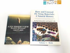 Rare and Unusual Fly Tying Materials : A Natural History Volume1-Birds 等フライフィッシング書籍 2点セット