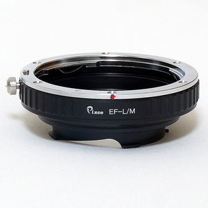 キヤノン Canon EOS/EFマウントレンズ → ライカM マウントアダプター 6bitコード対応