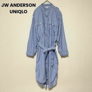 xx164 JW ANDERSONユニクロ/ストライプシャツワンピース