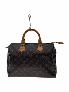 LOUIS VUITTON◆1)スピーディ30_モノグラム・キャンバス_BRW/PVC/BRW