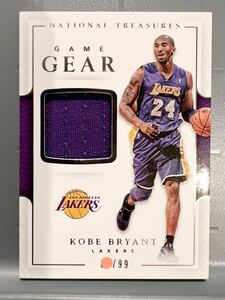 最高級/99枚限定 Jersey 16-17 Panini 国宝 Kobe Bryant 故人 コービー・ブライアント レイカーズ Lakers NBA 実使用 ユニフォーム バスケ