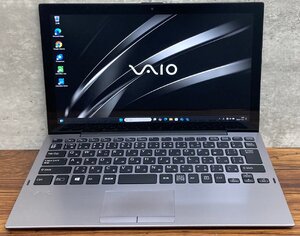 1円～ ●SONY VAIO Pro PA / Core m3 8100Y (1.10GHz) / メモリ 8GB / SSD 128GB / 12.5型 フルHD (1920×1080) / Windows11 Pro 64bit