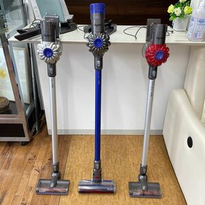 UTs339 【dyson3点セット】dyson v6 fluffy / dyson slim / dyson v6 slim extra ダイソン コードレスクリーナー 掃除機 現状品