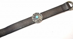 HTC（エイチティーシー）Coin Concho Leather Bracelet Turquoise ヴィンテージコインコンチョレザーブレスレット VINTAGE Hollywood Trad