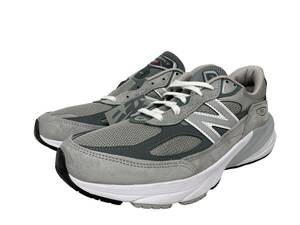 NEW BALANCE (ニューバランス) M990GL6 V6 スエード×メッシュ スニーカー 28.5cm US10.5D グレー メンズ/028