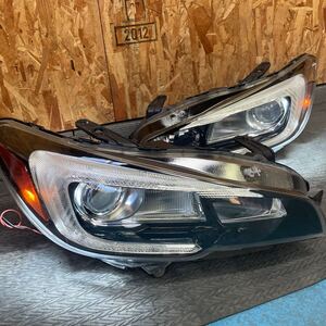 レヴォーグ US仕様 VAB VAG WRX STI / VMG VM4 前期 左右セット LED ヘッドライト USDM USサイドマーカー クリア塗装済みレンズ