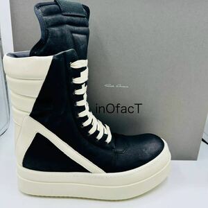 42 Rick Owens GEO リックオウエンス メガバンパー ジオバスケット ハイカット スニーカー メンズ ランウェイ