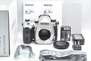 ◆新同品 PENTAX K-3 Mark III シルバー SC=897 #1715